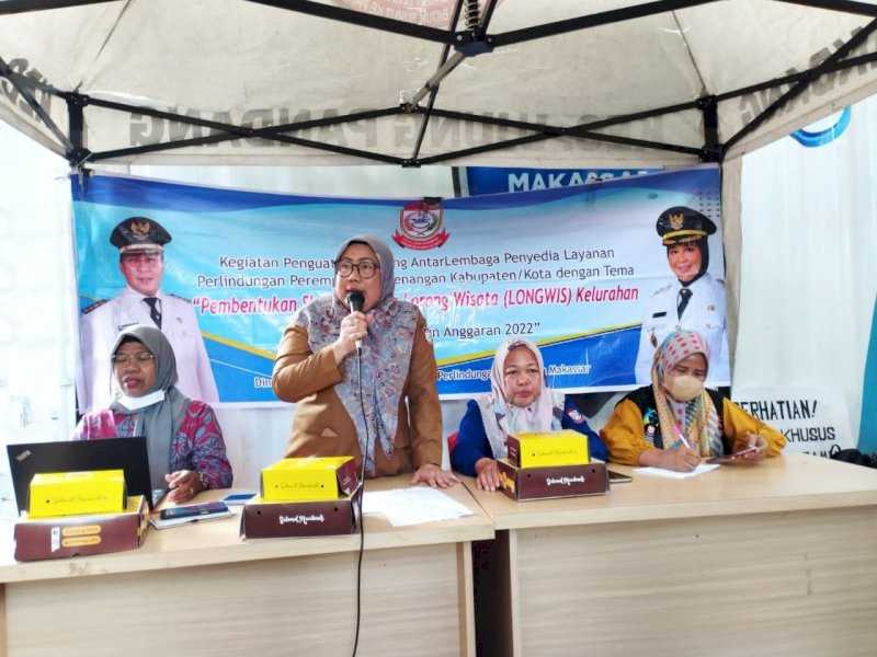 DP3A Makassar Beri Pemahaman Hak Perempuan dan Anak Lewat Shelter Warga