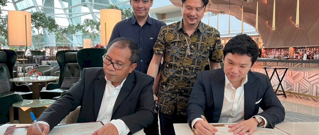 Danny Teken LoA dengan TSSG Singapura, Kaji Potensi Ekonomi Maritim Kota Makassar Danny Teken LoA dengan TSSG Singapura, Kaji Potensi Ekonomi Maritim Kota Makassar