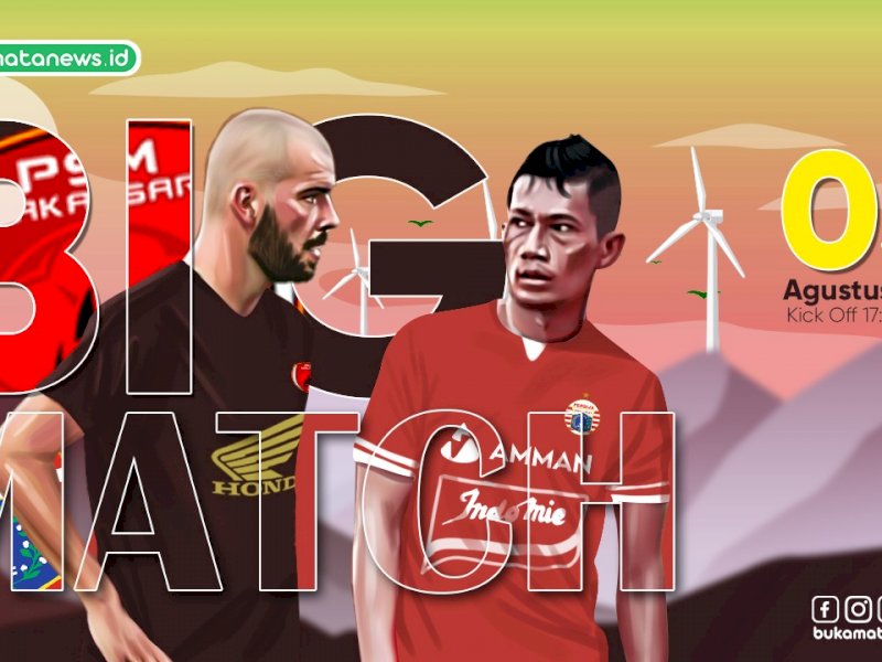 Intip Delapan Pertemuan Terakhir PSM Makassar VS Persija, Siapa Paling Unggul? 
