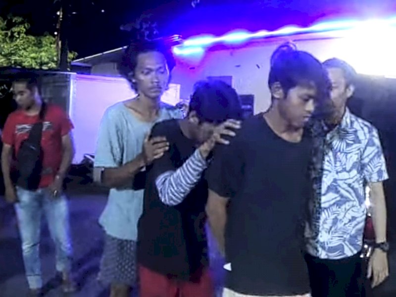 Tiga Pemuda Spesialis Pencurian Kabel Penangkal Petir Ditangkap Resmob Polsek Tamalanrea