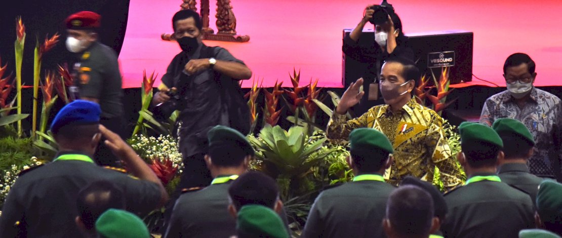 Buka Silatnas TNI-AD, Presiden Bakal Panggil Menkeu Soal Kenaikan Gaji Pensiunan TNI