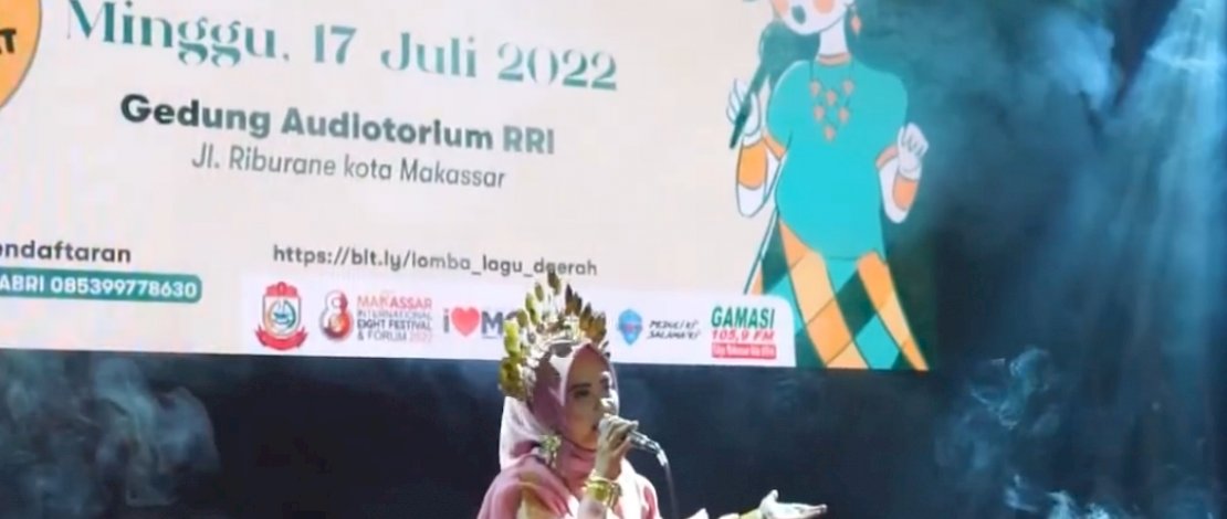 Tampil dengan Baju Adat, 50 Peserta Lomba Lagu Daerah Dispar Unjuk Gigi