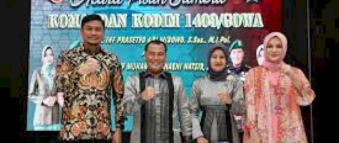 Dandim 1409/Gowa Berganti, Bupati Adnan Siap Lanjutkan Kolaborasi