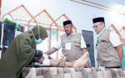 UPZ Baznas Masjid Nurul Khalifah Samata Khitanan Massal untuk Warga Kurang Mampu