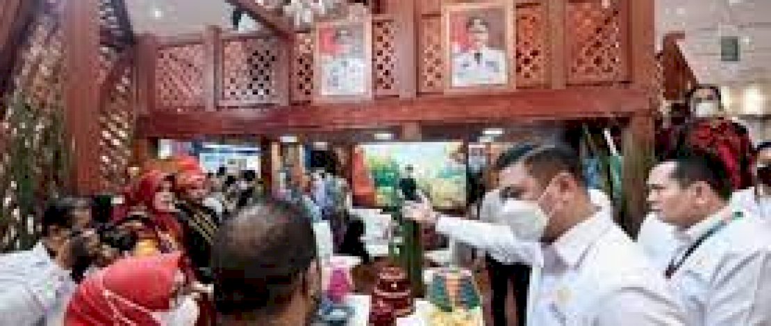 Miniatur Balla Lompoa Hadir di APKASI Otonomi Expo 2022