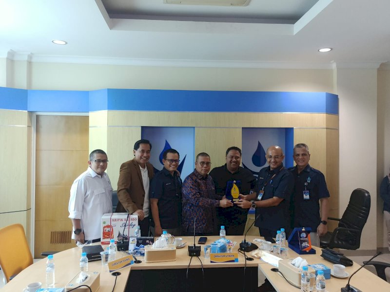 Dirtek PDAM Makassar Kunjungi PDAM Padang, Bahas Permasalahan Air di Indonesia