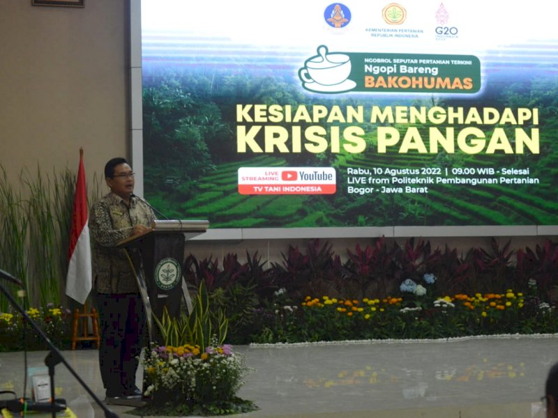 Komunikasi Kesiapan Hadapi Krisis Pangan, Kuncinya Sinergitas