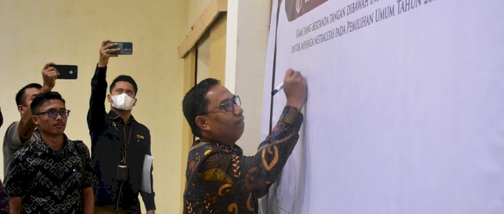 Wabup Takalar Deklarasi Netralitas ASN