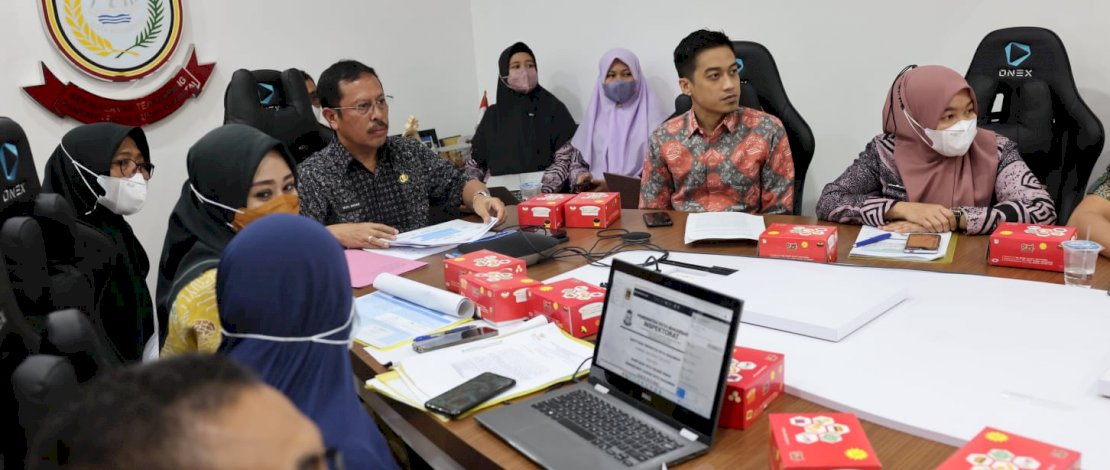 Hadiri Evaluasi Pelaksanaan SAKIP, Sekda  Laporkan Inovasi  Kota Makassar ke Kemenpan RB