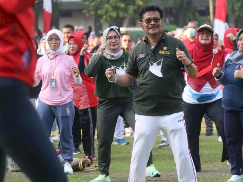 HUT Kemerdekaan di Kanpus Pertanian, Mentan SYL Ajak Kembalikan Kejayaan Pangan Nasional