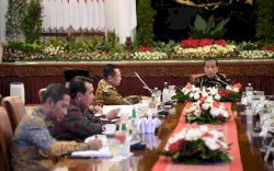 Ketemu Para Kepala Lembaga, Presiden Jokowi Bahas Krisis Global 