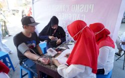 Kejar Target Vaksinasi dan Capaian BIAN, Dinkes Makassar Buka Gerai di Car Free Day Boulevard