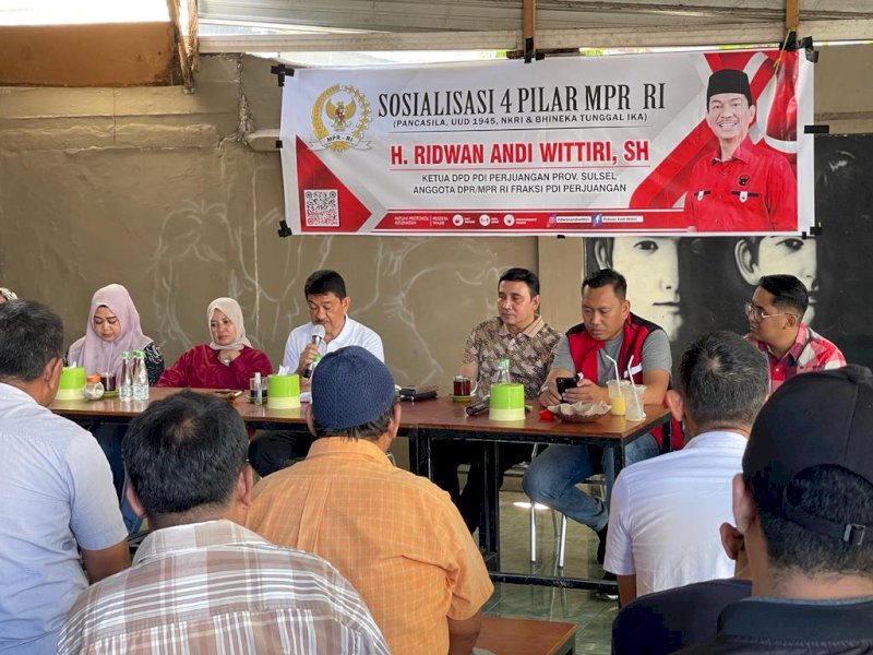 Sejalan dengan Kearifan Lokal Budaya Bugis Makassar, ARW Minta Masyarakat  Terapkan 4 Pilar MPR RI