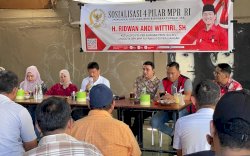 Sejalan dengan Kearifan Lokal Budaya Bugis Makassar, ARW Minta Masyarakat  Terapkan 4 Pilar MPR RI