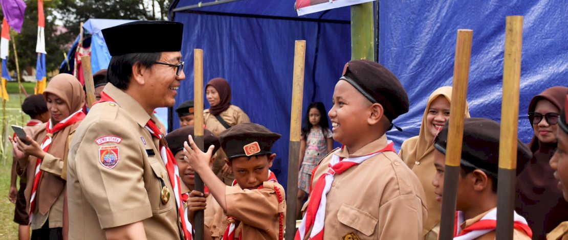 Meriah, Peringatan Hari Pramuka Di Lutra Ada Perkemahan di 6 Titik