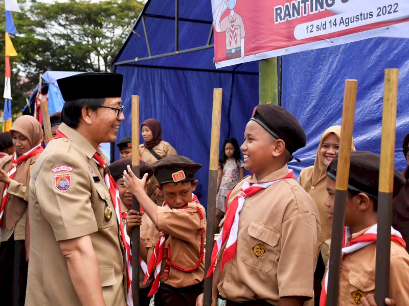 Meriah, Peringatan Hari Pramuka Di Lutra Ada Perkemahan di 6 Titik