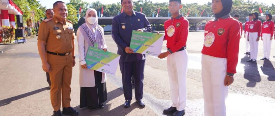 Pemkab Maros Tanggung Iuran BPJS Kesehatan 32 Anggota Paskibraka
