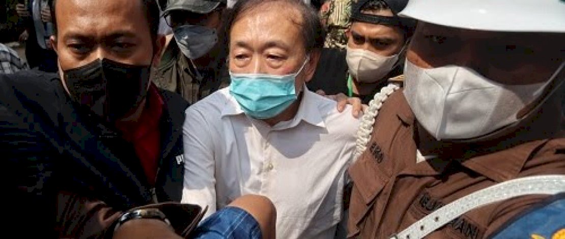 Surya Darmadi alias Apeng, saat tiba di Kejaksaan Agung, Senin, 15 Agustus 2022. (Foto: Int) Surya Darmadi alias Apeng, saat tiba di Kejaksaan Agung, Senin, 15 Agustus 2022. (Foto: Int)
