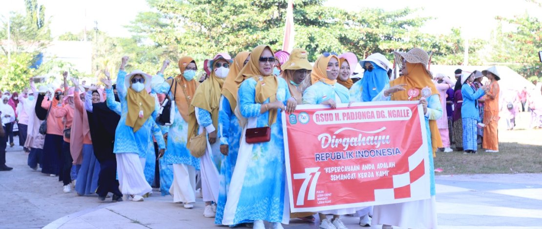Pawai Semarak Kemerdekaan ke-77 RI, Pemkab Takalar Angkat Tema Isu Lingkungan 