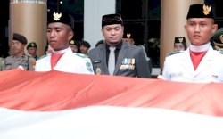 Kukuhkan Paskibraka, Adnan Harap Pengibaran Bendera Merah Putih Sukses