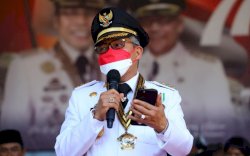 Korbarkan Jiwa Patriotisme, TP Ajak Peserta Upacara HUT RI Nyanyi Lagu Indonesia Pusaka