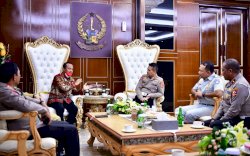 Gubernur Sulsel - Kakorlantas Komitmen  Dorong Kesamaan Data Kendaraan Untuk Pelayanan Maksimal