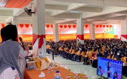 KPU Makassar Goes To Kampus, Ajak 6.258 Maba UNM Gunakan Hak Pilih