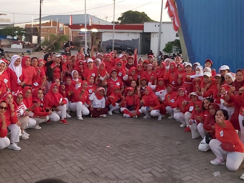 Semarakkan Hari Kemerdekaan, Batara RPG Gelar Senam Sicita PDIP