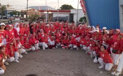 Semarakkan Hari Kemerdekaan, Batara RPG Gelar Senam Sicita PDIP