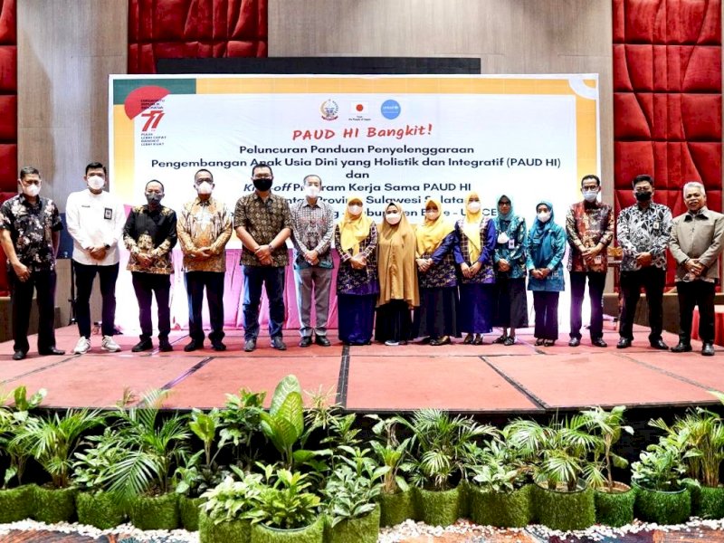 UNICEF dan Pemerintah Jepang Support Pengembangan PAUD HI di Sulsel