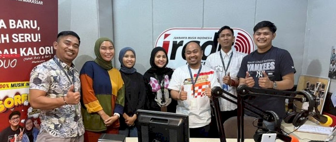 Muhammad Roem saat menjadi Narasumber Talk Show Bincang Kreatif Festival di salah satu Radio di Makassar pada Jumat (24/6/2022) 