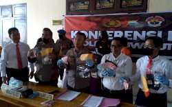 Polres Lutra Amankan Tiga Tersangka, Sita Barang Bukti Sabu dan Uang Puluhan Juta