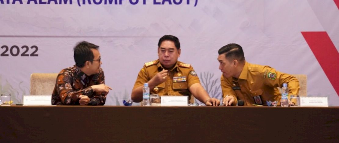 Rapat Koordinasi Daerah Penyusunan Peta Peluang Investasi Proyek Prioritas Strategis, yang diikuti dengan perwakilan pemerintah kabupaten kota se-Sulsel, di Hotel Fort Point by Sheraton Makassar, Selasa, 23 Agustus 2022. 