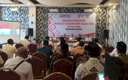 Bawaslu Pinrang  Sosialisasi Pengawasan Netralitas, Hadirkan Guru Besar Bidang  Hukum Unhas