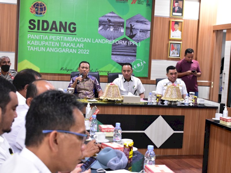Kecamatan Sanrobone Takalar Dapat 1000  Sertifikat Redistribusi Tanah 