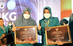 Ketua TP PKK Pinrang Terima Penghargaan Inovasi Gerakan Pelopor Perubahan 