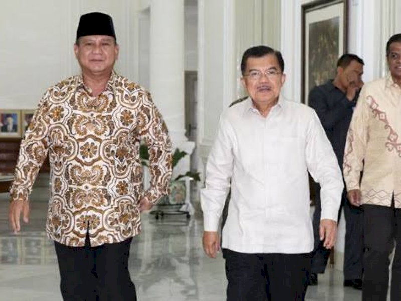 Prabowo Subianto akan ke Makassar Temui JK
