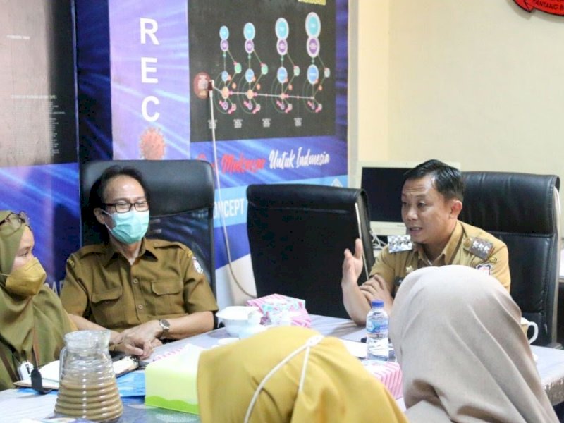 Jelang Pelaksanaan Vaksinasi 100%, Camat Tallo Kumpulkan Kepala Puskesmas