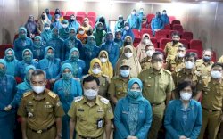 Hadiri Pelantikan TP PKK Sekecamatan, Ini Pesan Camat Tallo Bagi Kader