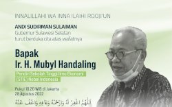 Tokoh Pendidikan Mubyl Handaling Berpulang, Gubernur Sulsel Sampaikan Duka Cita