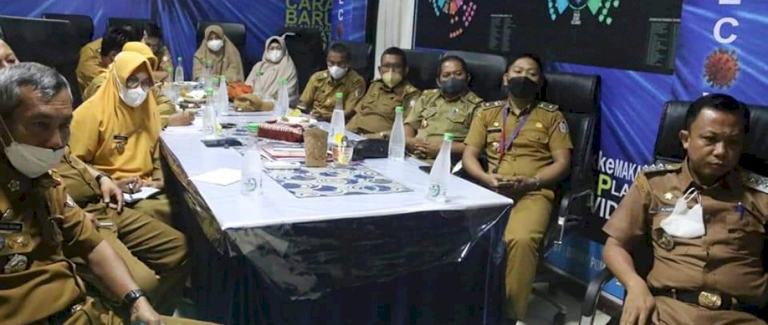 Camat Tallo dan Jajarannya Hadiri Rapat Pra Rakorsus