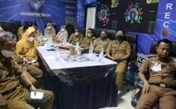 Camat Tallo dan Jajarannya Hadiri Rapat Pra Rakorsus