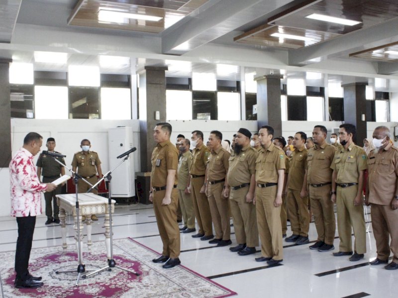 Dilantik Bupati, Sekda Takalar Jabat Ketua Majelis Kode Etik dan Perilaku ASN 