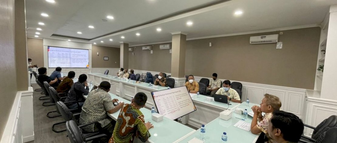 Rombongan Bapenda Makassar saat menggelar pertemuan dengan Bapenda Tanggerang Selatan Rombongan Bapenda Makassar saat menggelar pertemuan dengan Bapenda Tanggerang Selatan