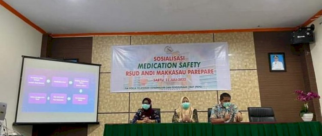 Pegawai RSUD Andi Makkasau Dibekali Medication Safety