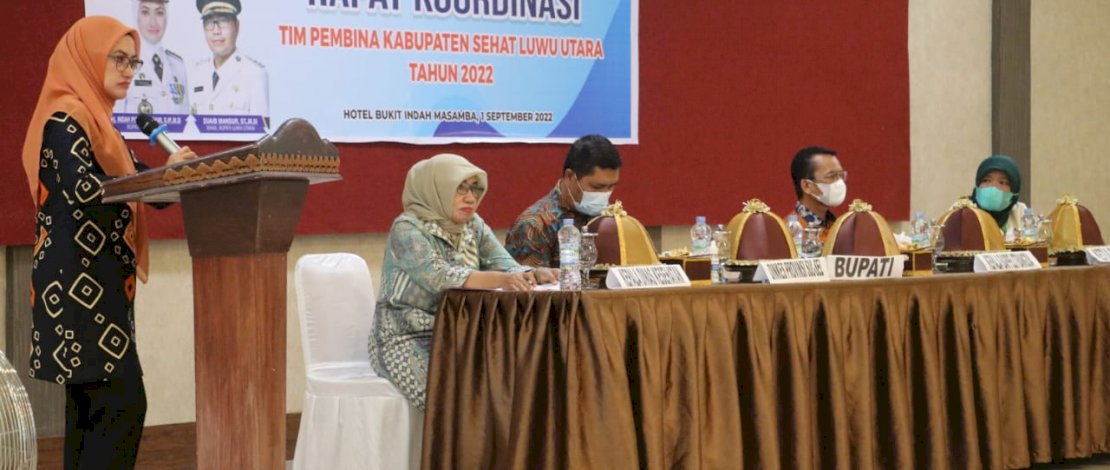 Bupati Luwu Utara Minta Semua Pihak Wujudkan Kabupaten Sehat