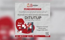Bapenda Makassar Tak Buka Layanan Tatap Muka Selama Sepekan, Ini Jadwalnya! 