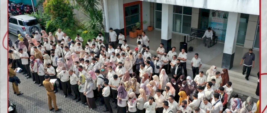 BKPSDMD Makassar Sidak Pegawai Bapenda Makassar