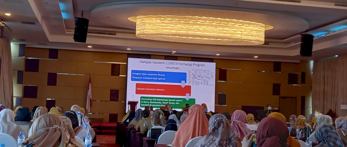 Pertemuan Evaluasi Upaya Eliminasi Campak Rubella Tingkat Kota Makassar Tahun 2022, yang digelar di Hotel Aston Makassar, Selasa, 6 September 2022. Pertemuan Evaluasi Upaya Eliminasi Campak Rubella Tingkat Kota Makassar Tahun 2022, yang digelar di Hotel Aston Makassar, Selasa, 6 September 2022.