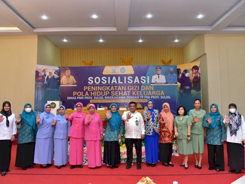 Dinas PMD - PKK Sulsel Komitmen Tanggulangi Stunting dan Gizi Buruk